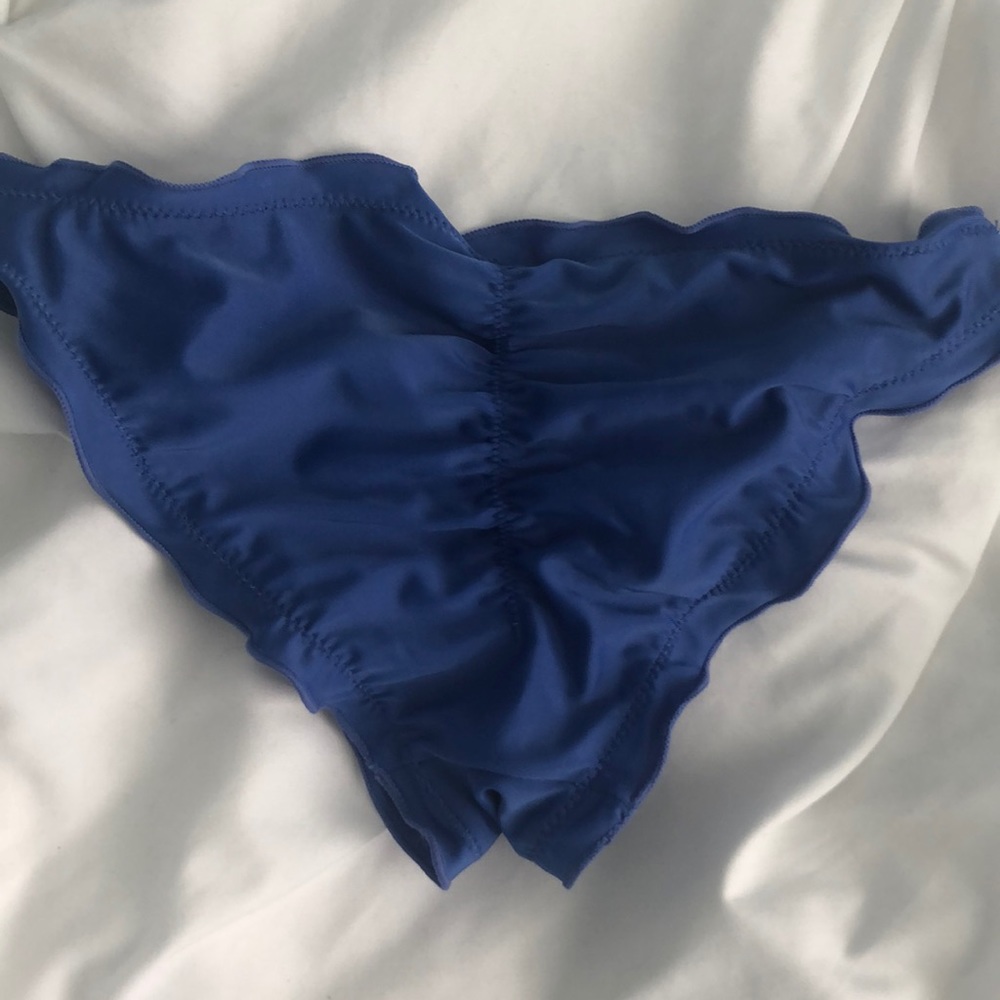 Ruffled Cheeky Bikini Bottoms